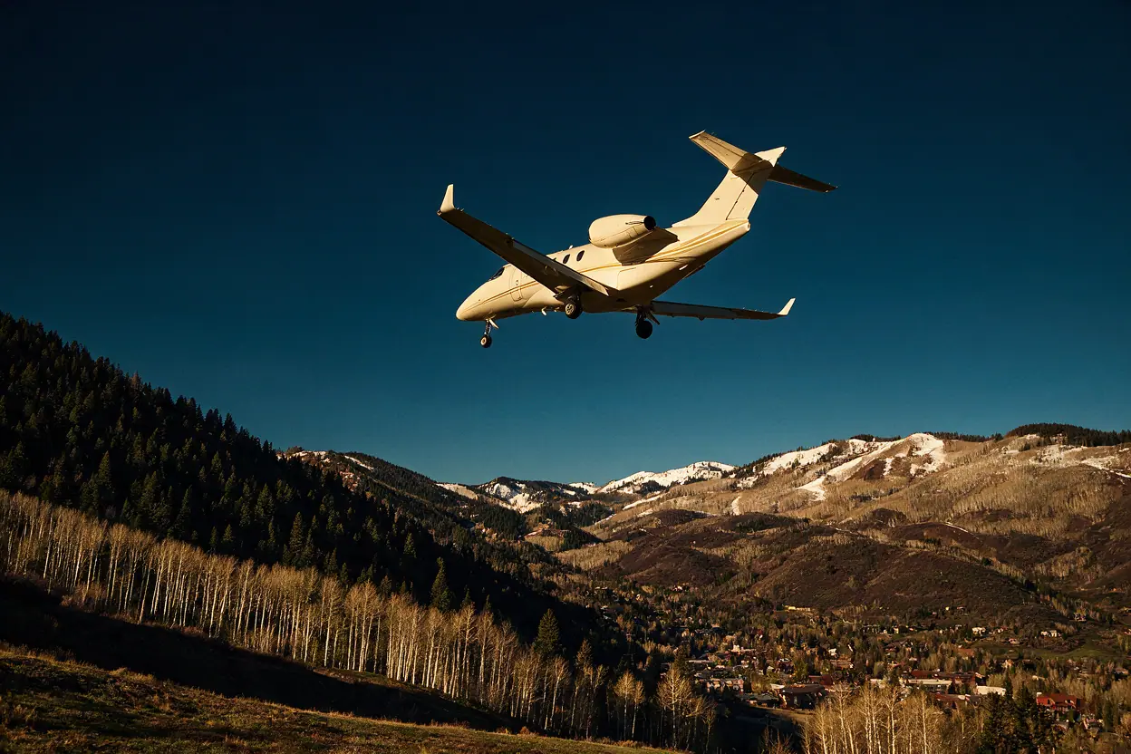 Private jet Los Angeles to Aspen